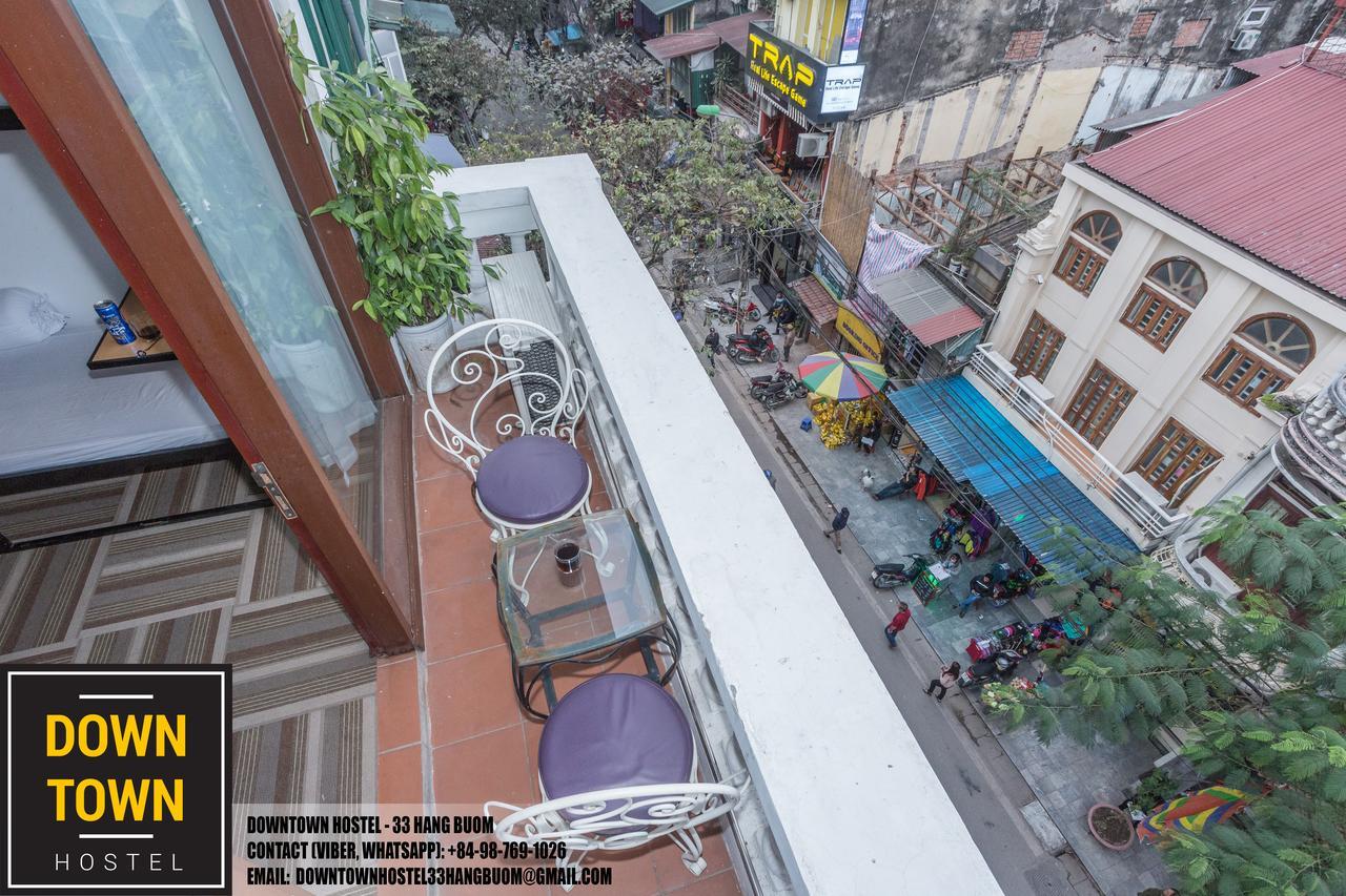 ハノイ Downtownホステル エクステリア 写真