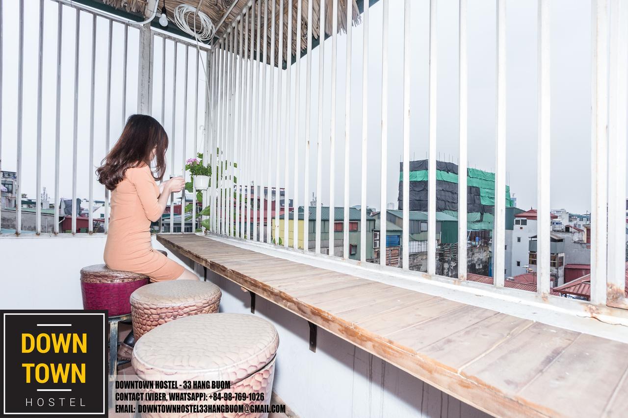 ハノイ Downtownホステル エクステリア 写真
